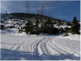 Gozdarska koča Rovtarica - Planina Pečana